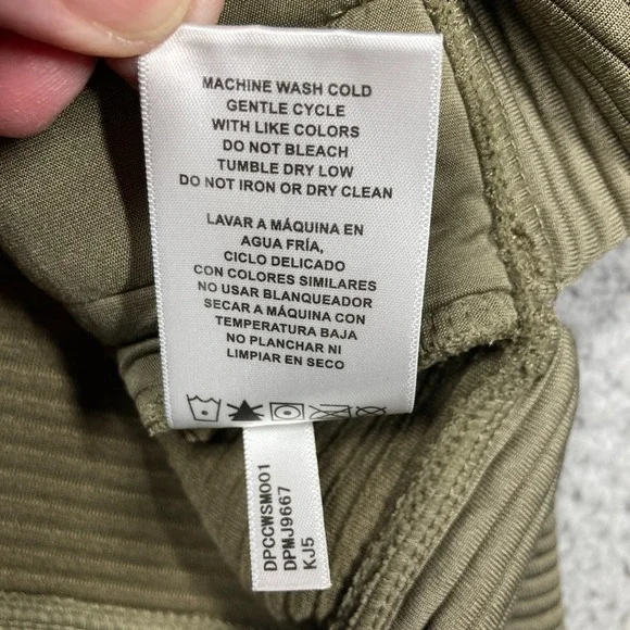 DKNY Hoodie Women's XXL Olive Green Full Zip Athleisure Relaxed Comfort - Picture 9 of 11